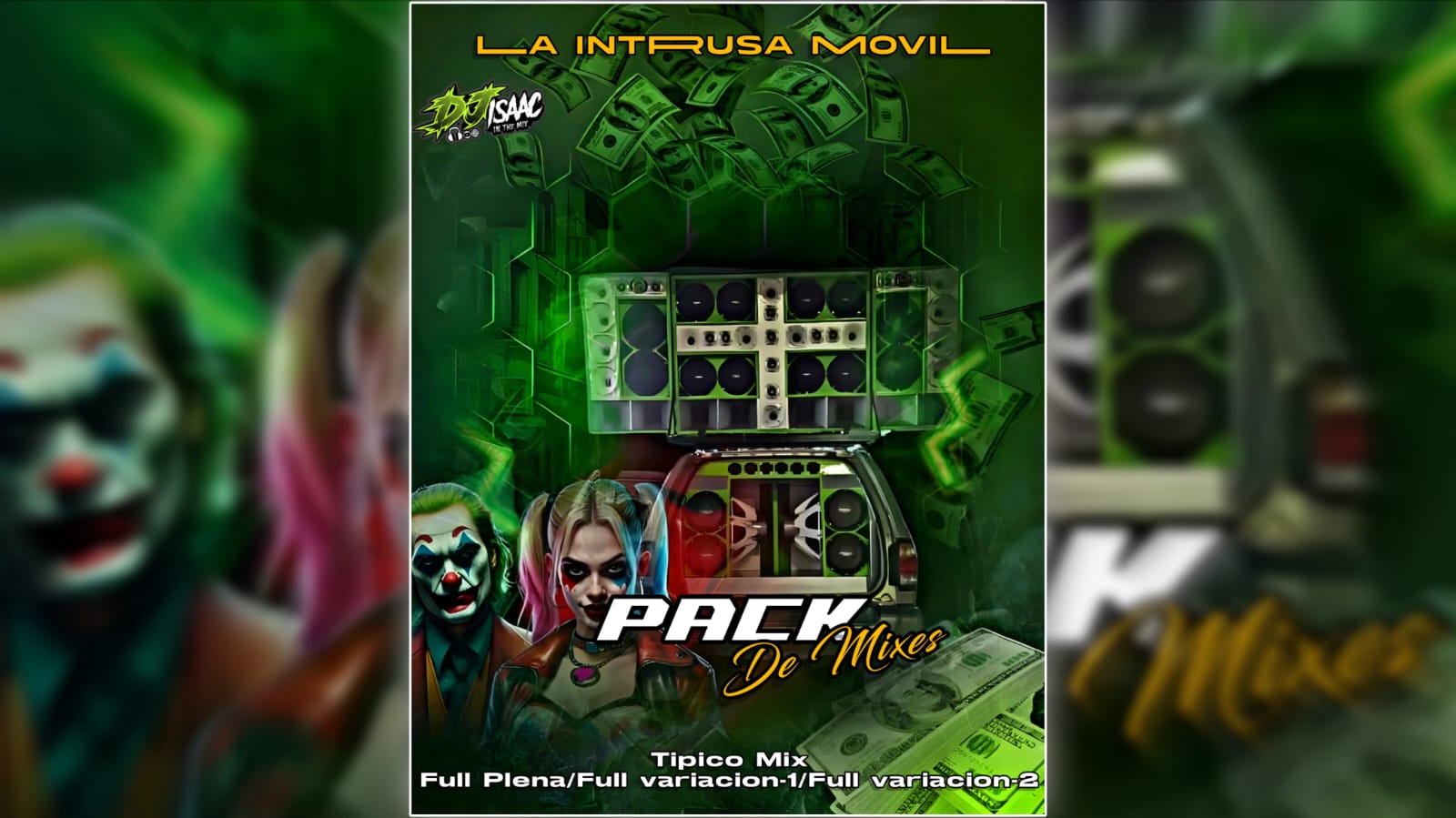 TIPICOS LA INTRUSA MOVIL 2025  DJ ISAAC C-4 - FULL PARTY PANAMA  (Para Bailar Duro 2025